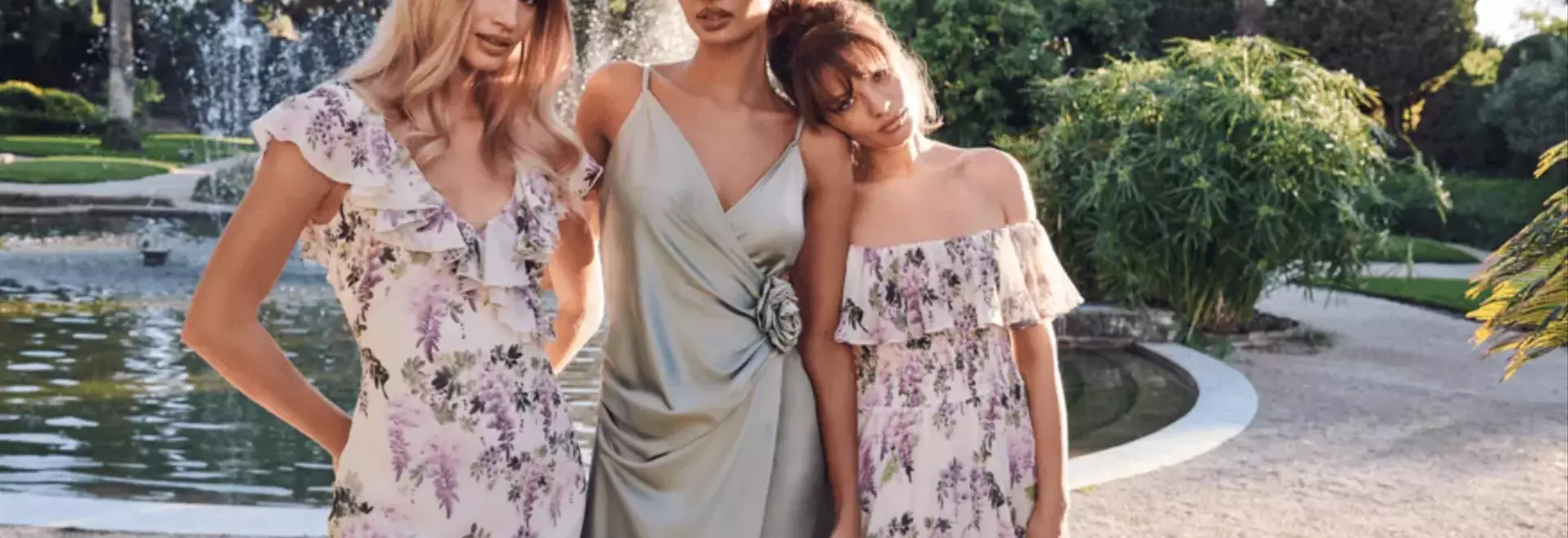 Midi dress selection for refined style