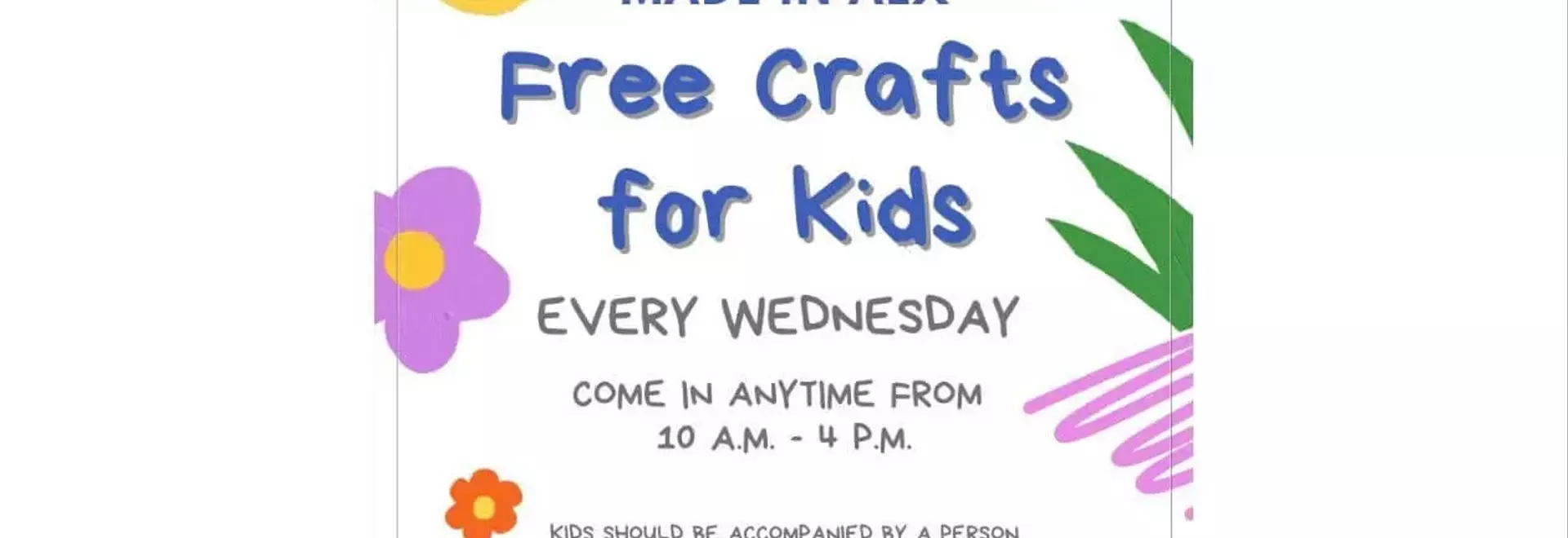 Summer Fun: Free Weekly Crafts for Kids at Made in ALX