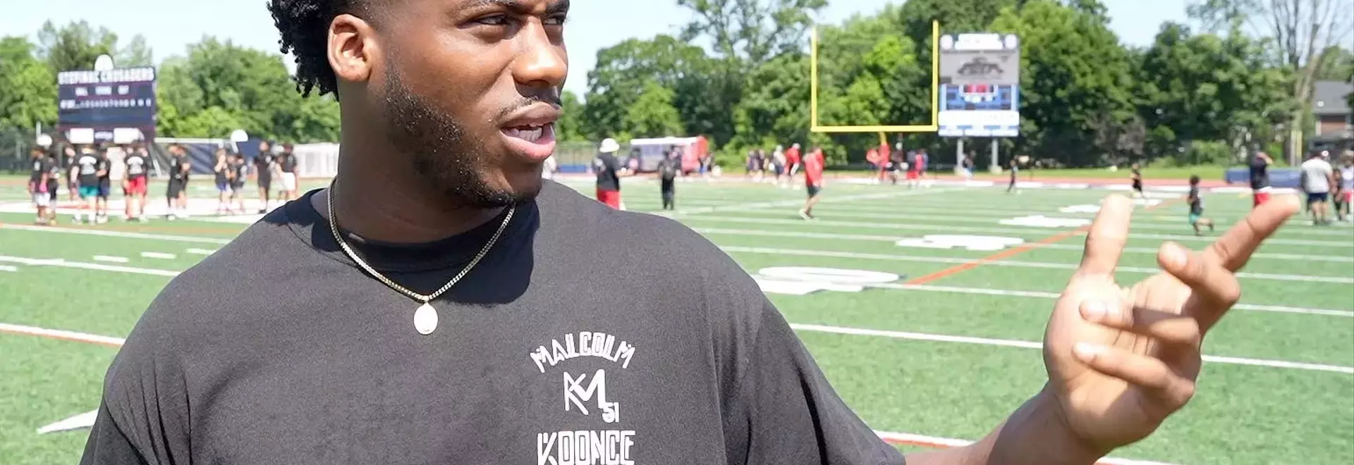 Former Las Vegas Raider Inspires Youth Through Free Football Camp