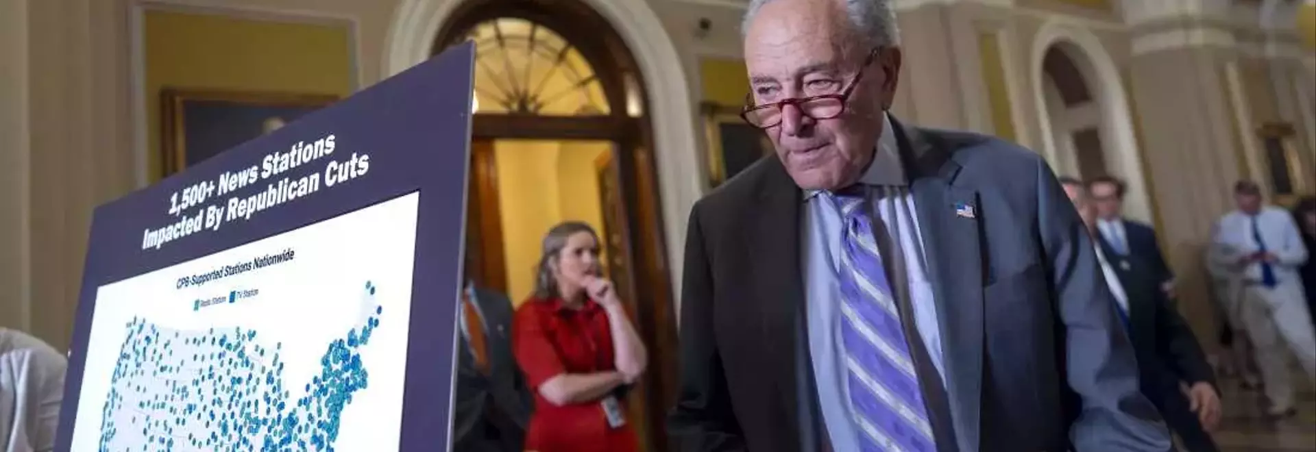 Senate Approves Major Cuts to Public Broadcasting and Foreign Aid