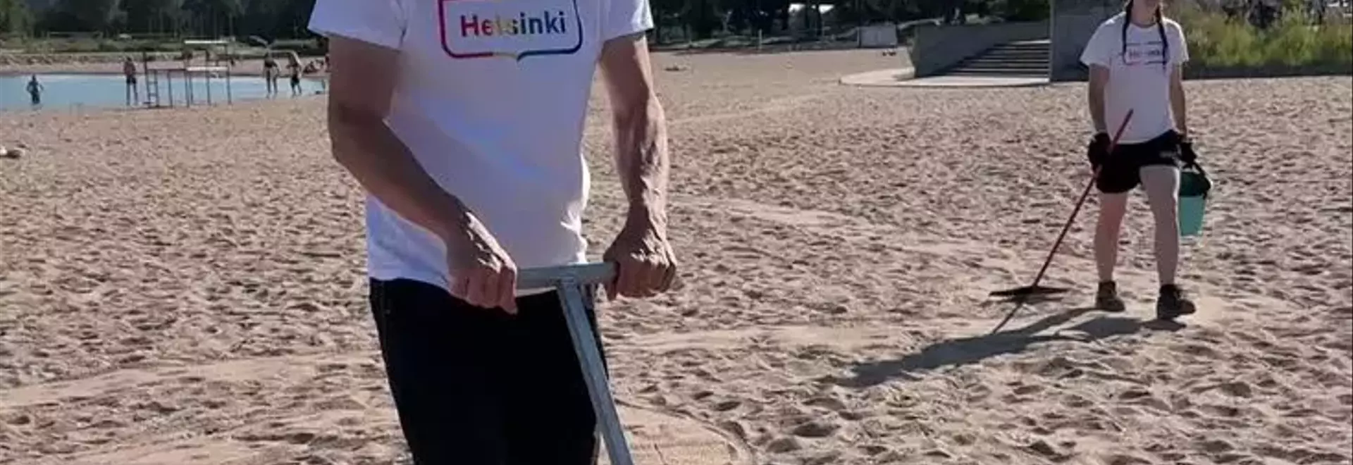 Helsinki Battles Goose Droppings on Beaches with Innovative Cleaning Solution