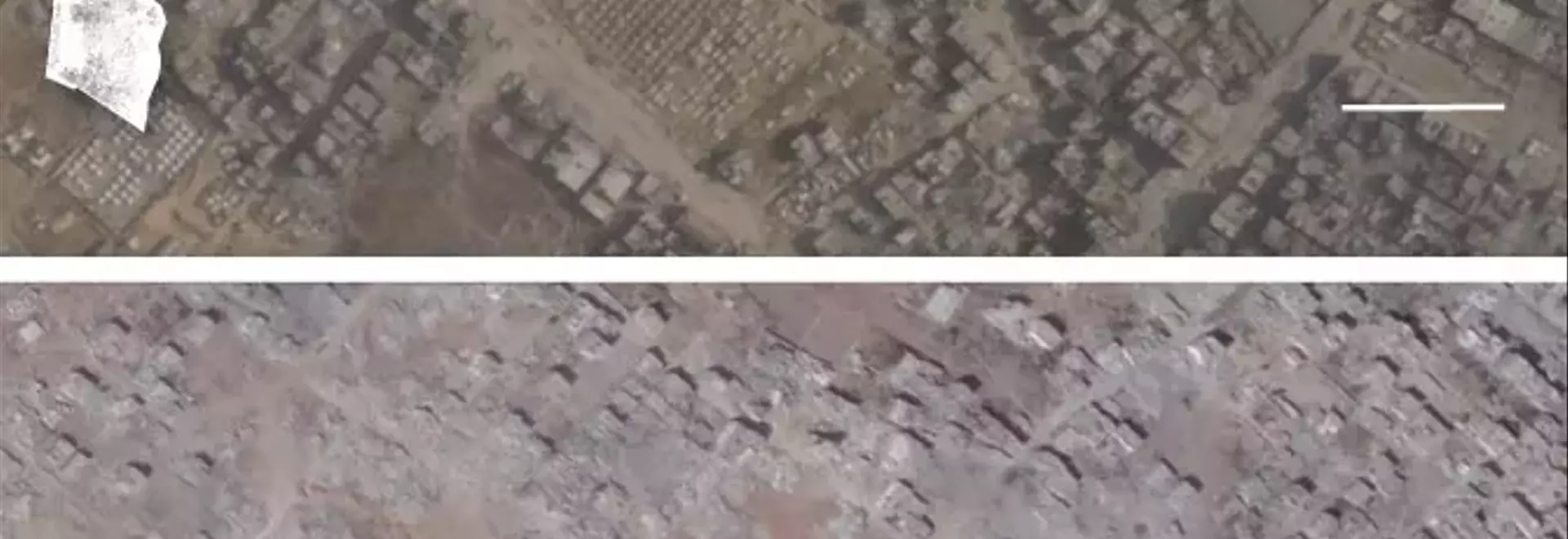 Gaza's Zeitoun Neighborhood Transformed into Desolate Landscape