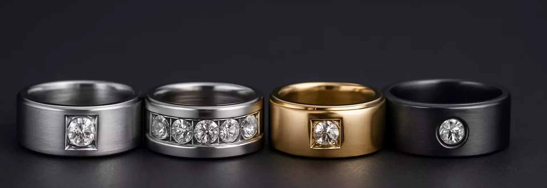 Men’s Diamond Bands: Redefining Modern Elegance