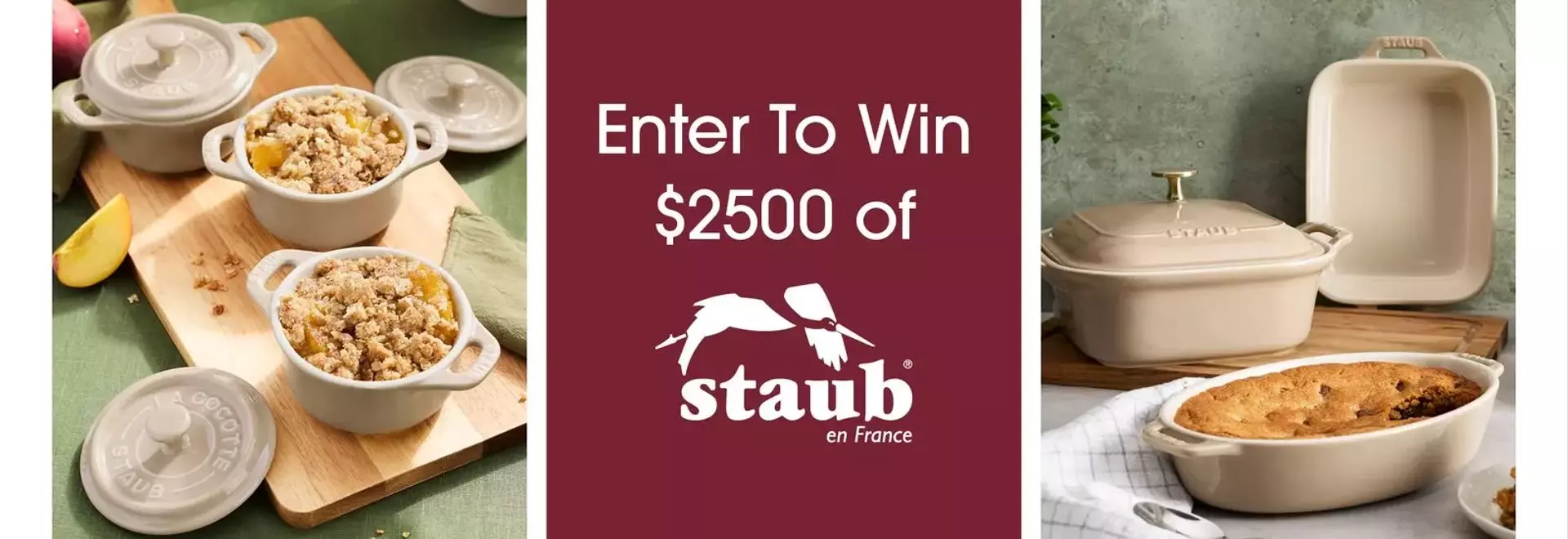Staub Holiday Sweepstakes: Win Premium Kitchenware