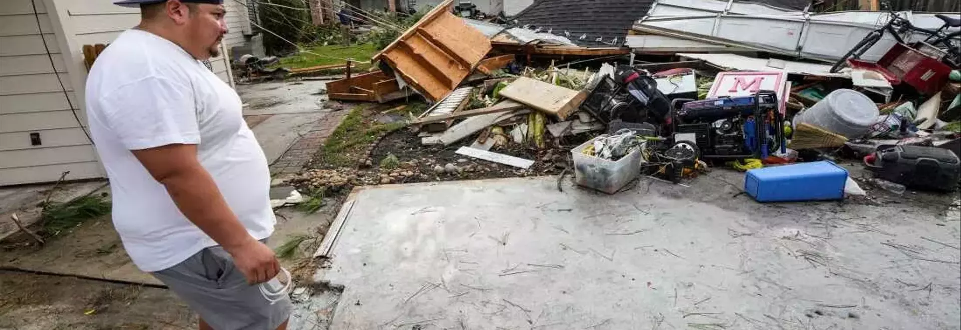 Devastating Tornado Strikes Houston Suburb, Over 100 Homes Damaged