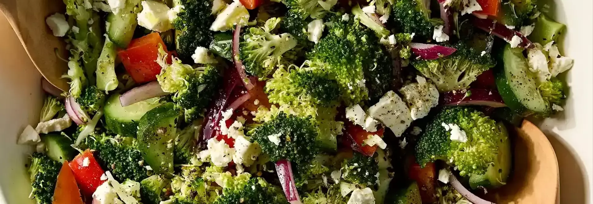 Refreshing Broccoli & Feta Salad: A Quick and Healthy Side Dish