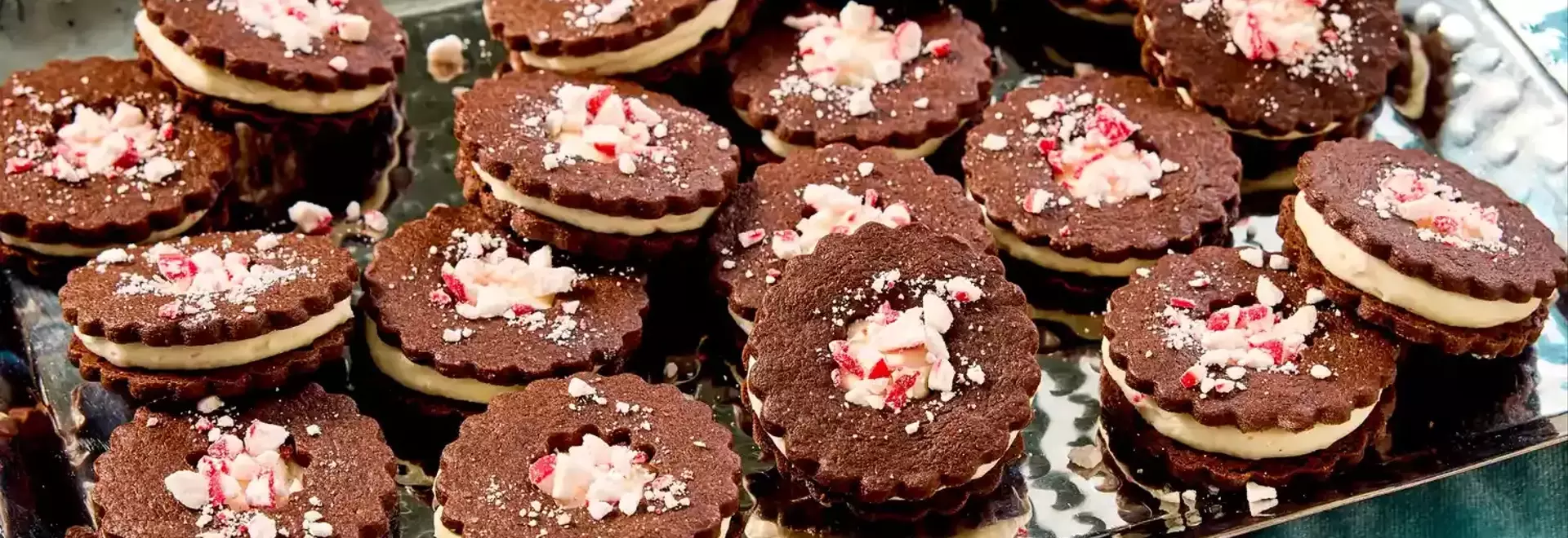 The Art of Crafting Chocolate Peppermint Sandwich Cookies