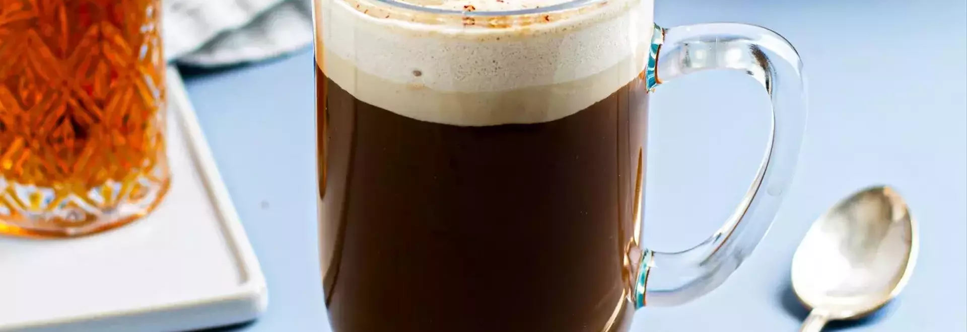 Spiced Rum Coffee with Butterscotch Whipped Cream