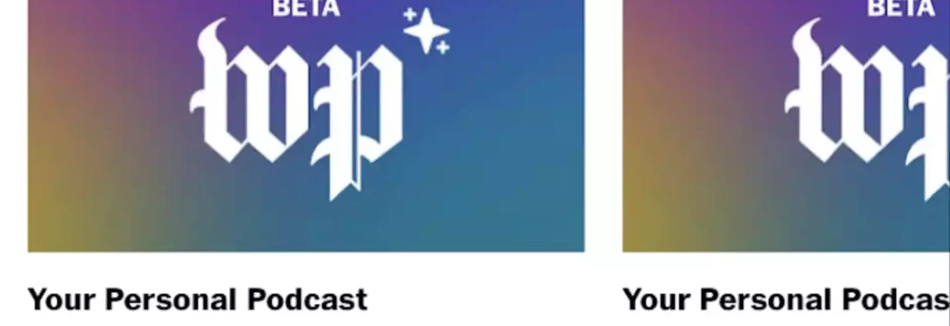 The Washington Post's AI Podcast: A Glimpse into the Future of News Consumption?