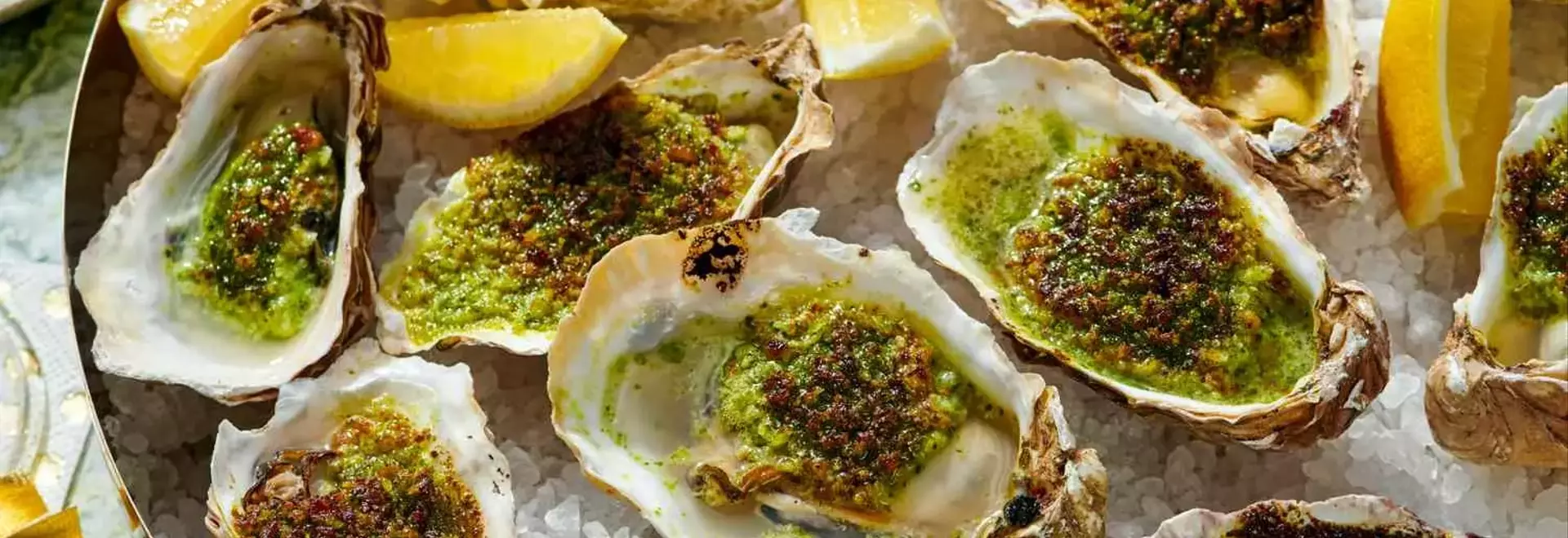 Indulgent Roasted Oysters with Savory Topping