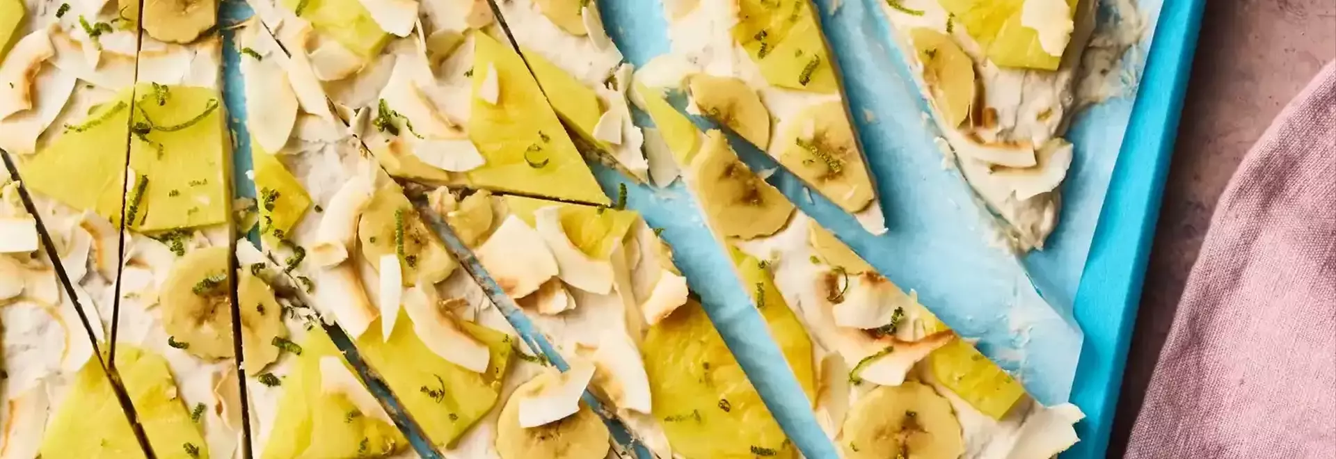 Tropical Frozen Bark: A Sweet, Healthy Indulgence