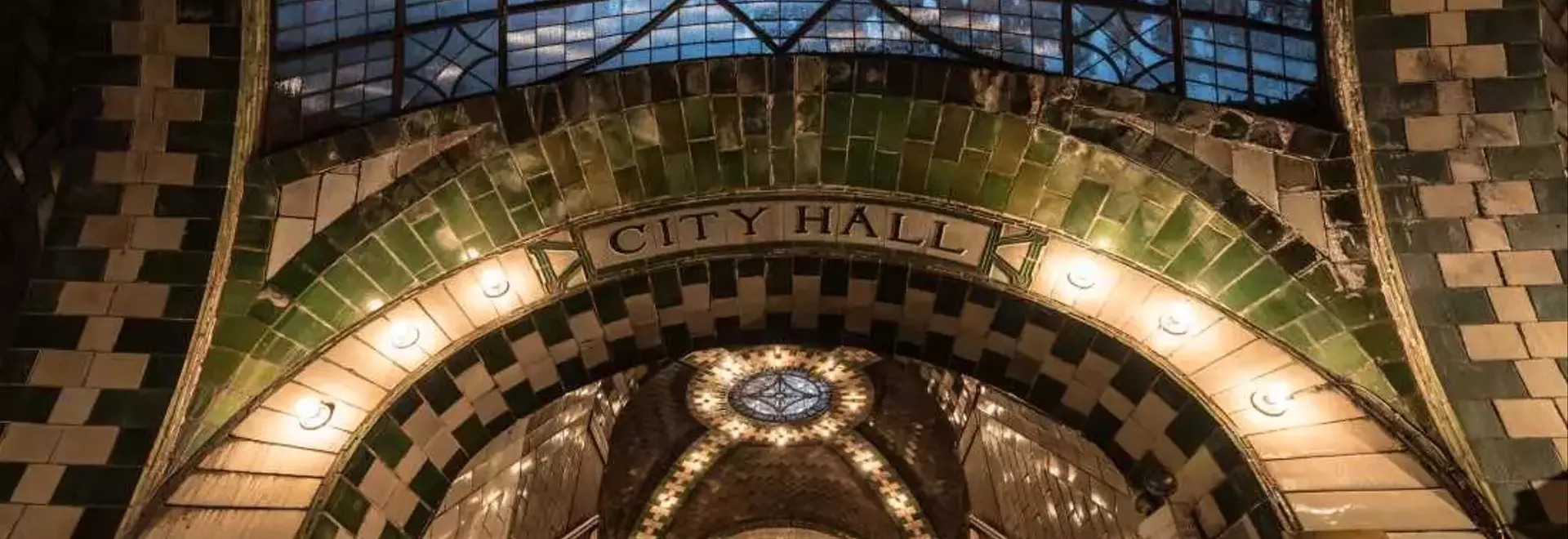 NYC Mayor's Oath in Historic Subway Station