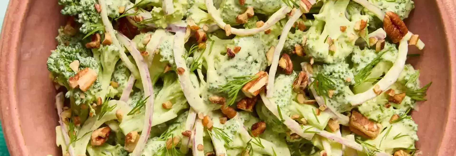 High-Protein Creamy Broccoli Salad