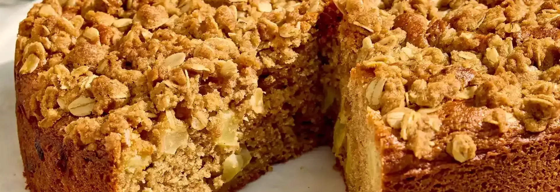 Traditional Irish Apple Cake with a Healthy Twist