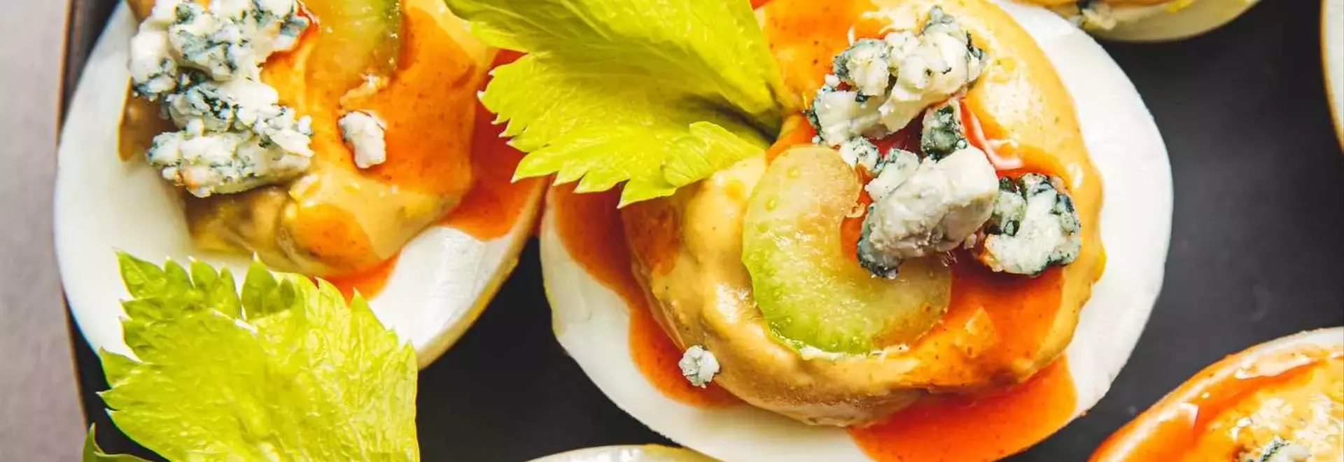 Spicy Blue Cheese Deviled Eggs: A Culinary Fusion