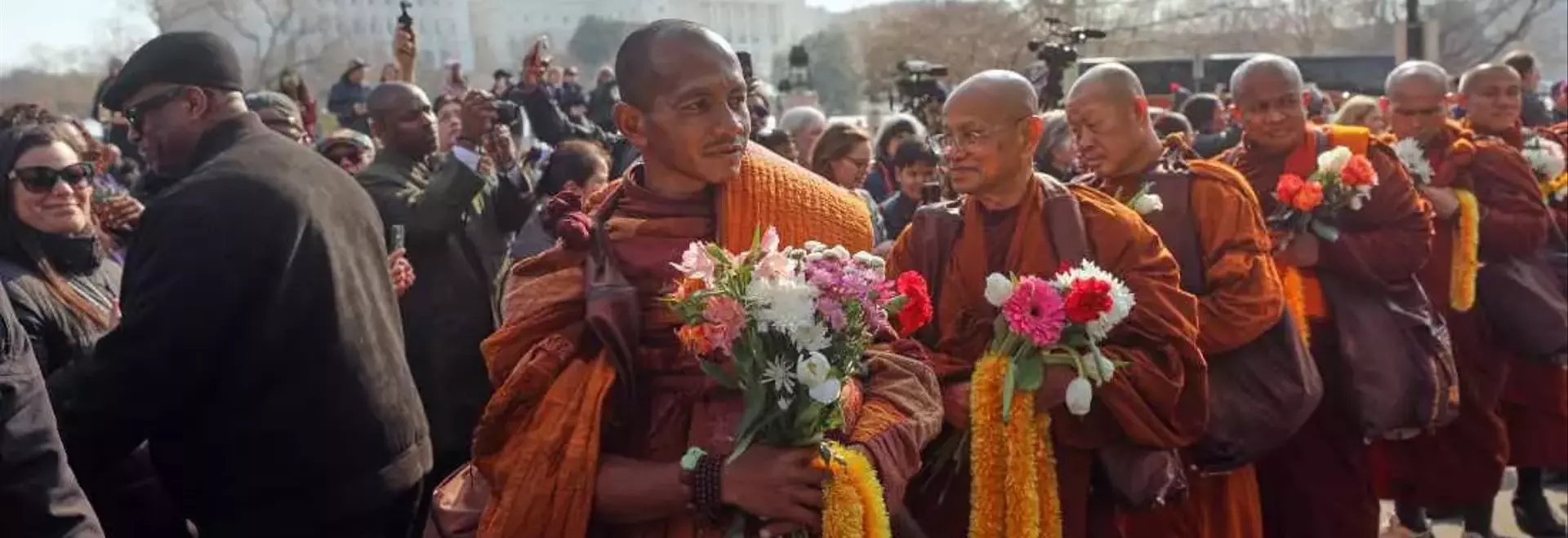 Monks' Peace Journey Culminates in Washington D.C.