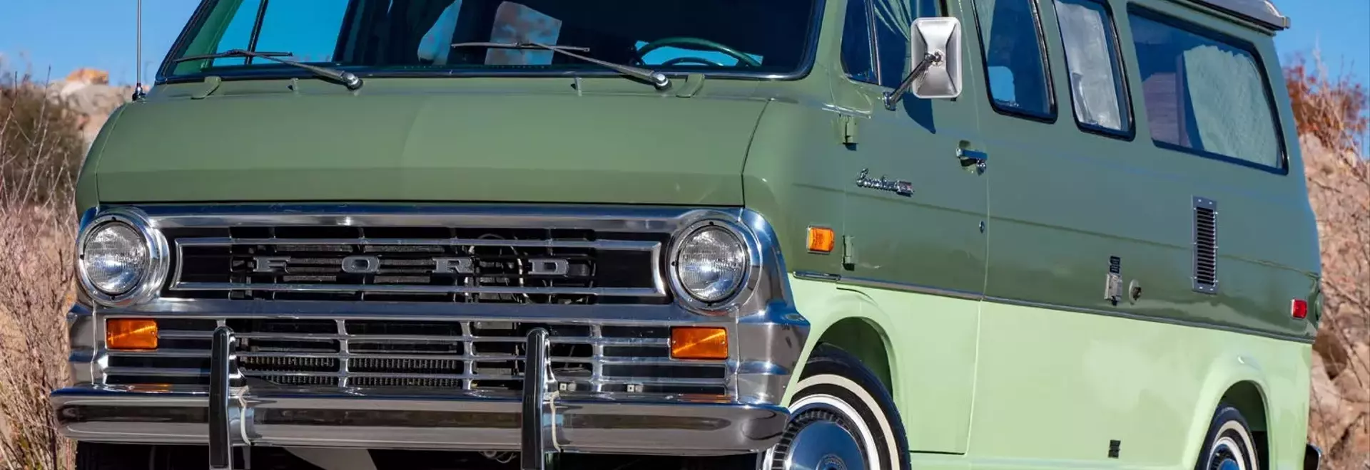 A Journey Back in Time: The 1972 Ford Econoline E-200 Camper Van