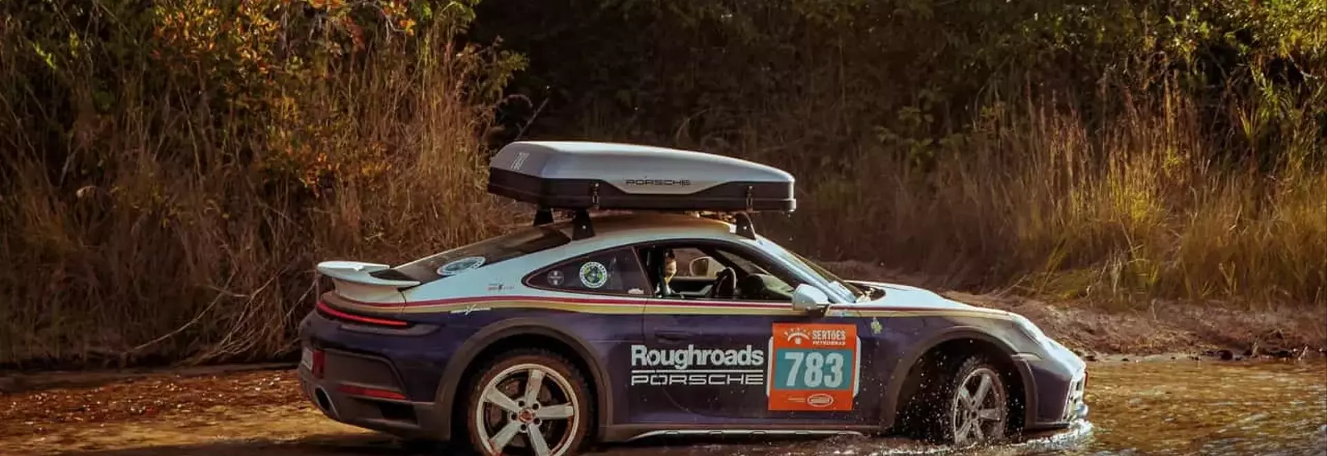 Brazilian Family Conquers Rally dos Sertões in a Porsche 911 Dakar