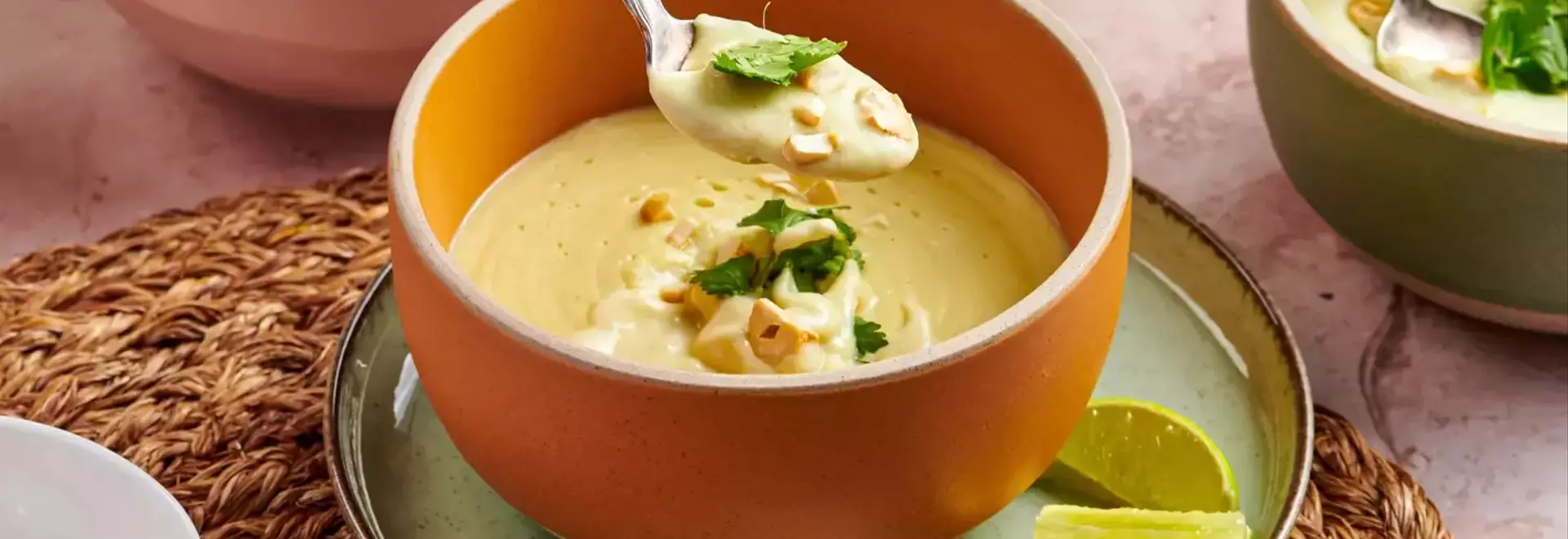 Creamy Thai-Inspired Parsnip Soup with Coconut and Aromatics