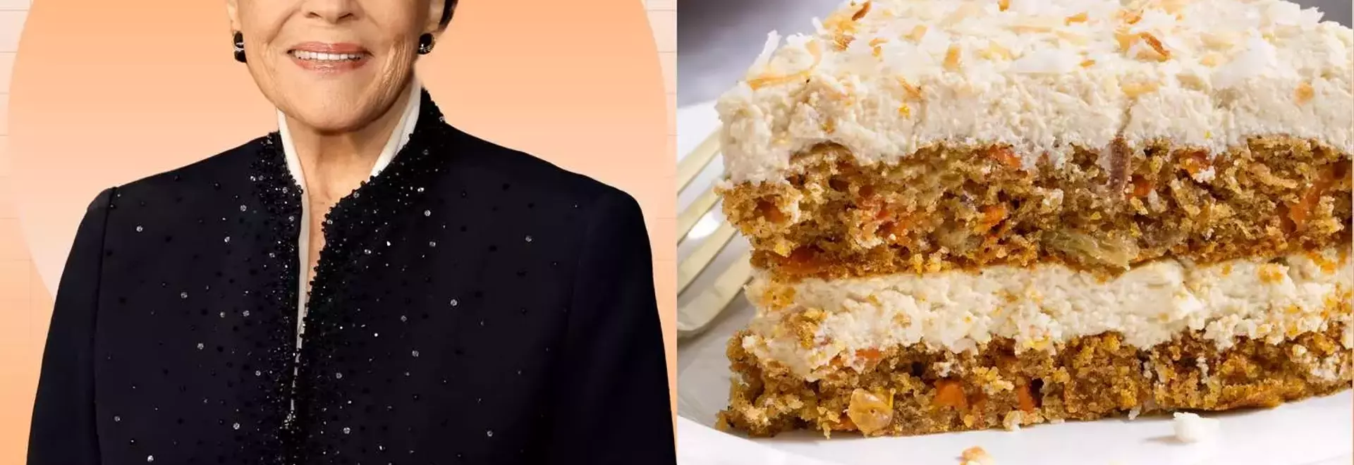 Julie Andrews' Carrot Cake: A Healthier Twist with Tofu Frosting