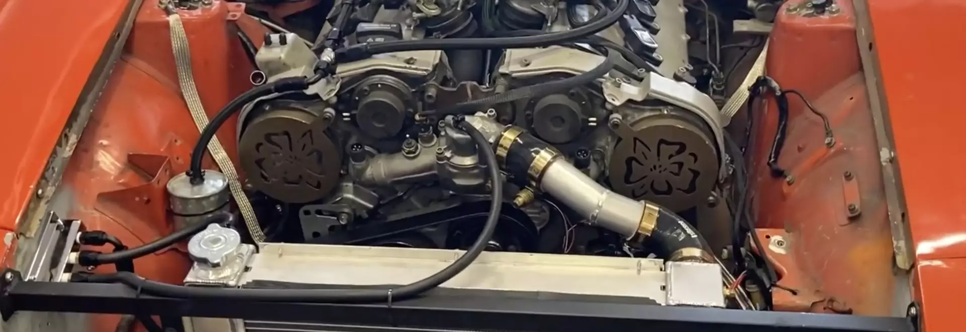 Datsun 280Z Transformed with Mercedes-Benz V12 Power