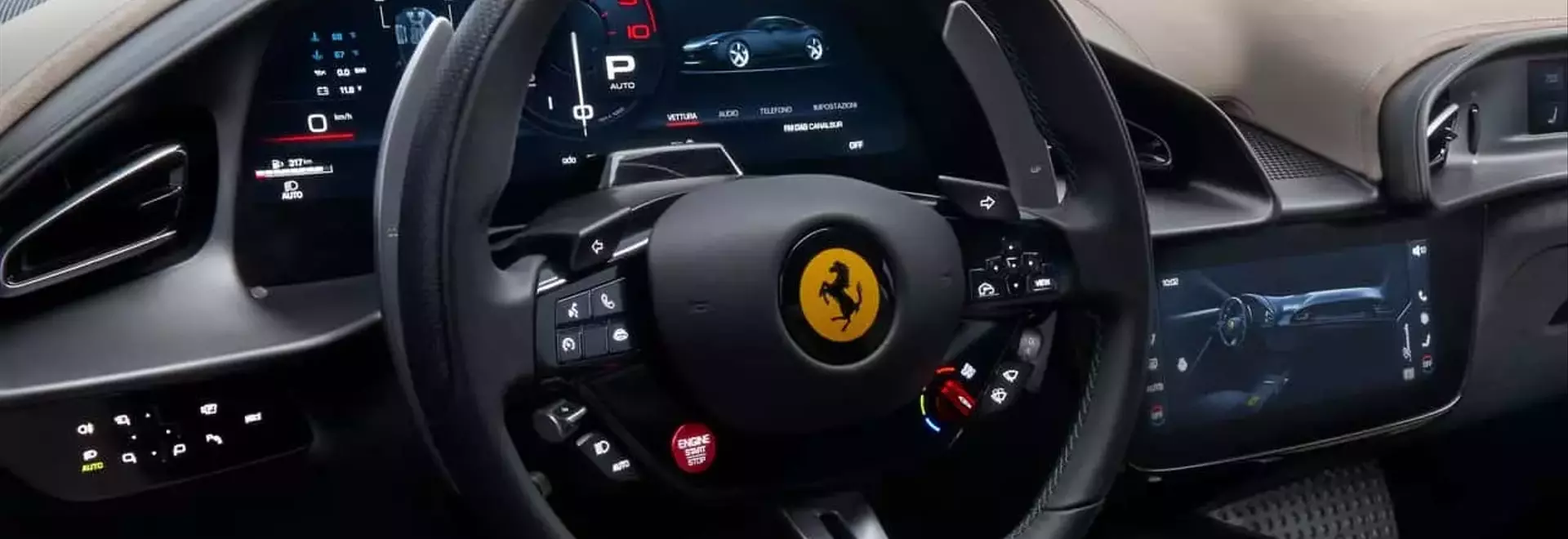 Ferrari Offers Retrofit for Physical Steering Wheel Buttons