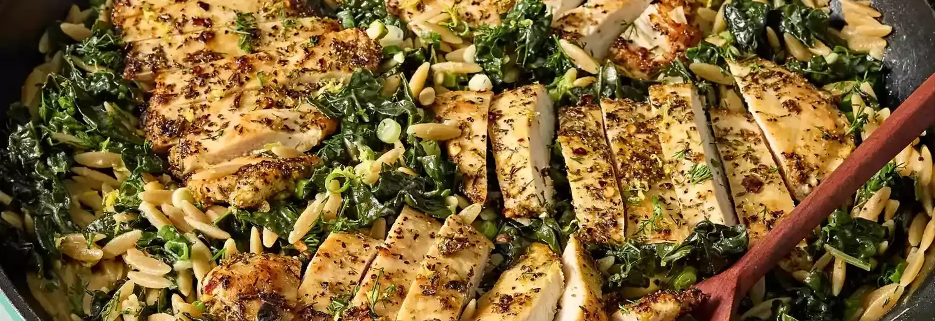 Delectable Dill Chicken Orzo: A High-Protein, One-Skillet Meal