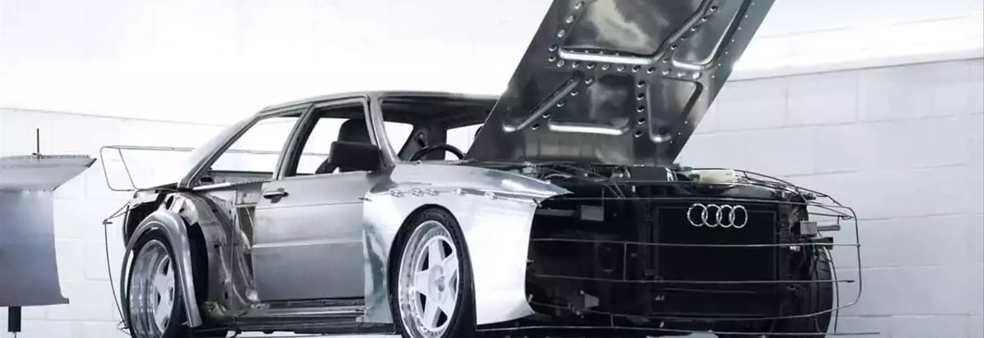 UK Firm Revitalizes Audi Ur-Quattro with Supercharged V8 Power