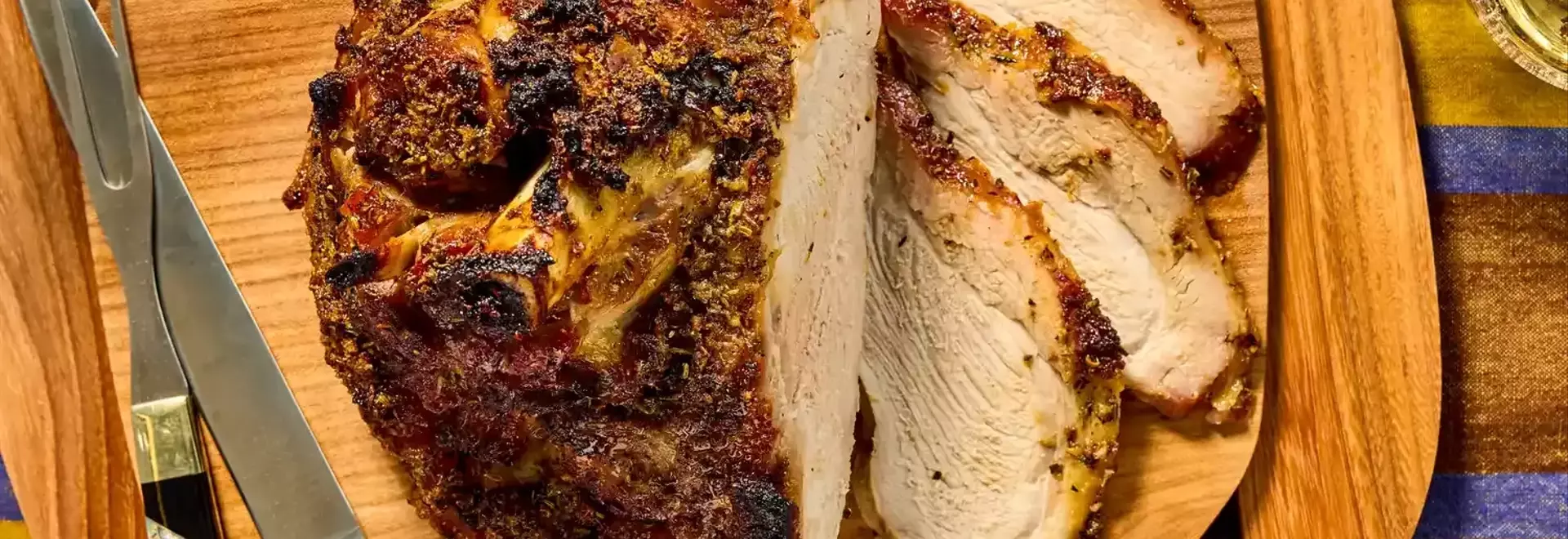 Mastering the Art of Slow-Roasted Fresh Ham with Maple-Bourbon Glaze