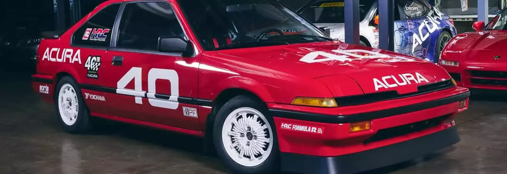 Acura Unveils Retro Integra Race Car to Celebrate 40th Anniversary