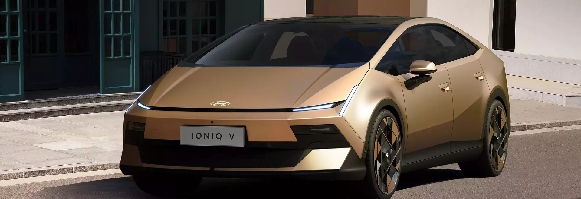 Hyundai Introduces Ioniq V Electric Sedan for Chinese Market
