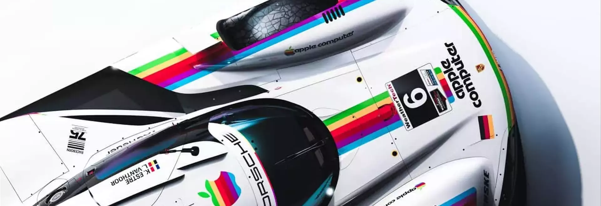 Porsche Revives Iconic Apple Livery for 963 Race Cars
