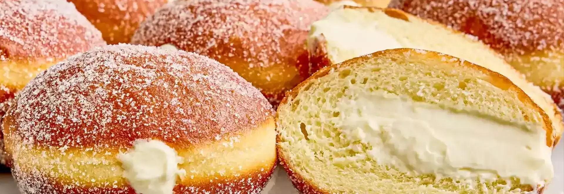 The Art of Crafting Exquisite Cream-Filled Doughnuts