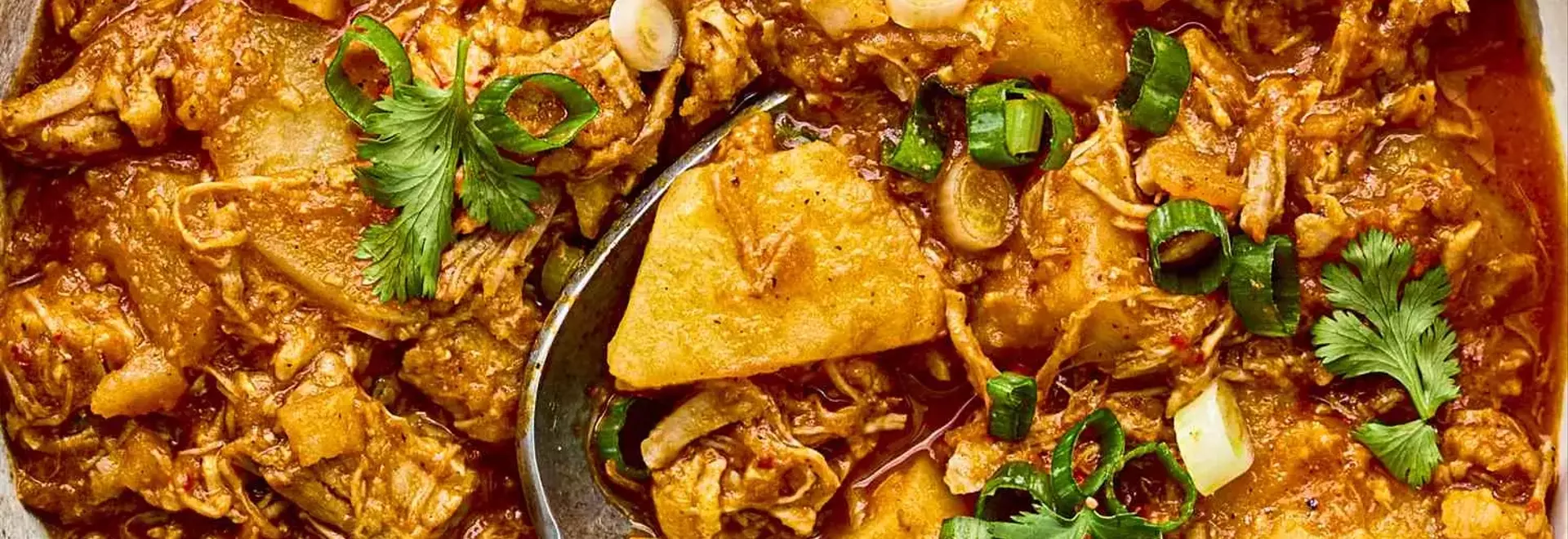 Hearty Mexican Stewed Potatoes with Pork Belly