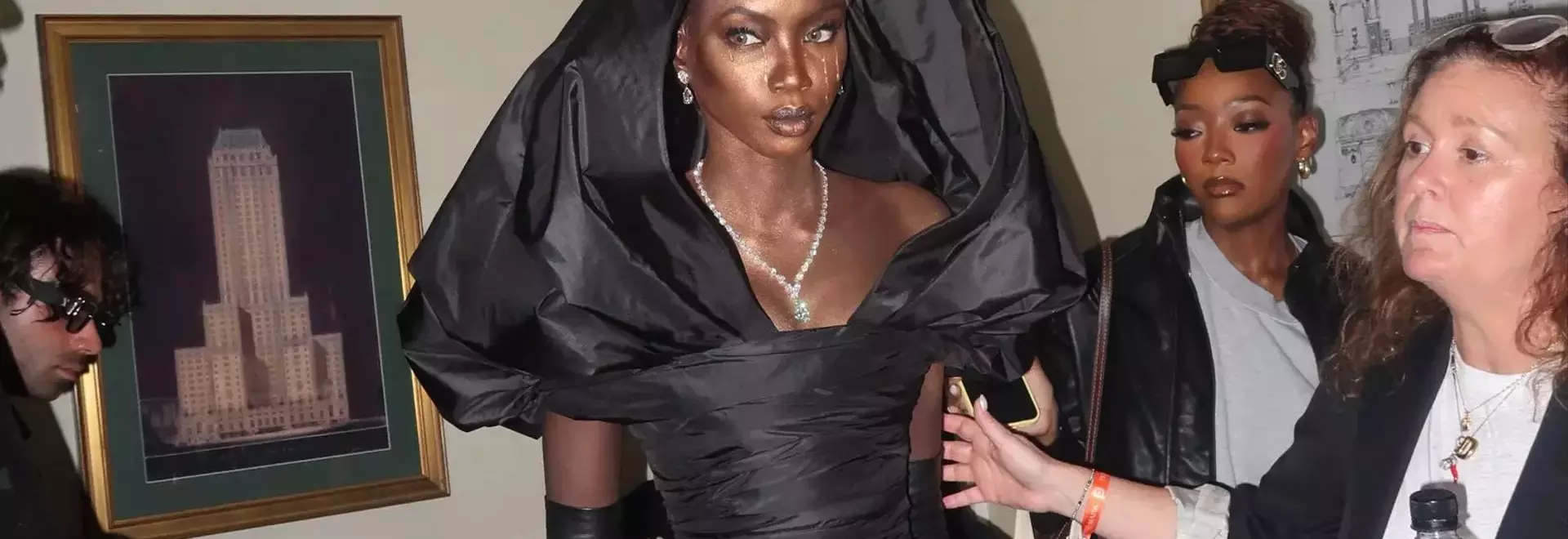 Anok Yai's Sculptural Black Madonna Look at the Met Gala 2026