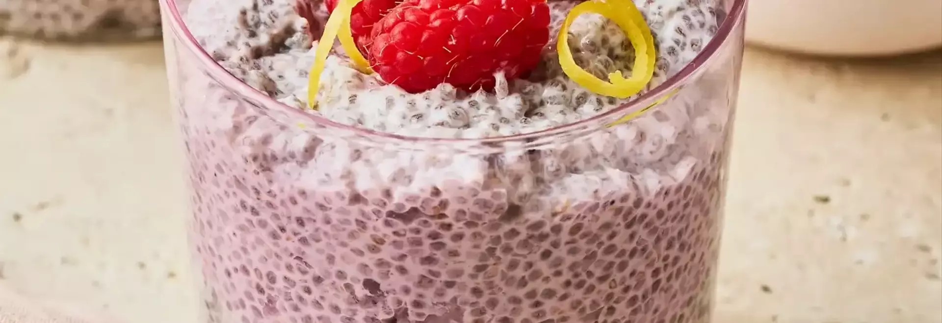 Velvety Raspberry Chia Pudding: A Nutrient-Rich Delight