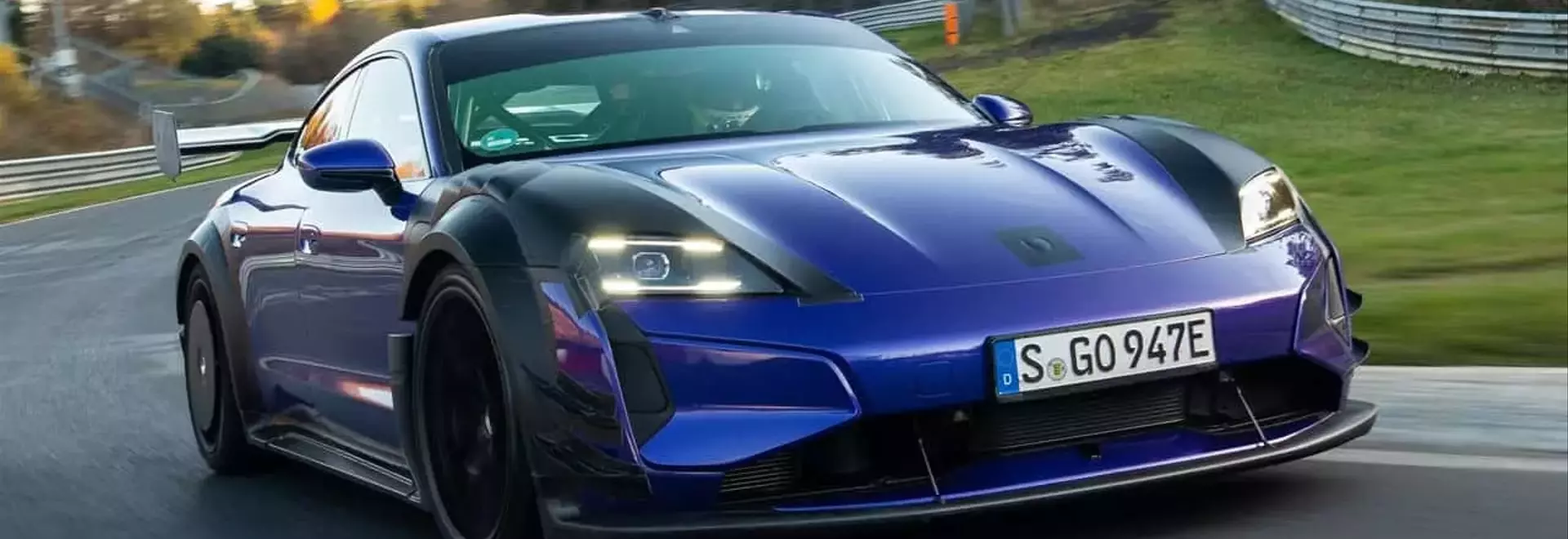 Porsche Taycan Turbo GT Manthey Claims New Nürburgring Record