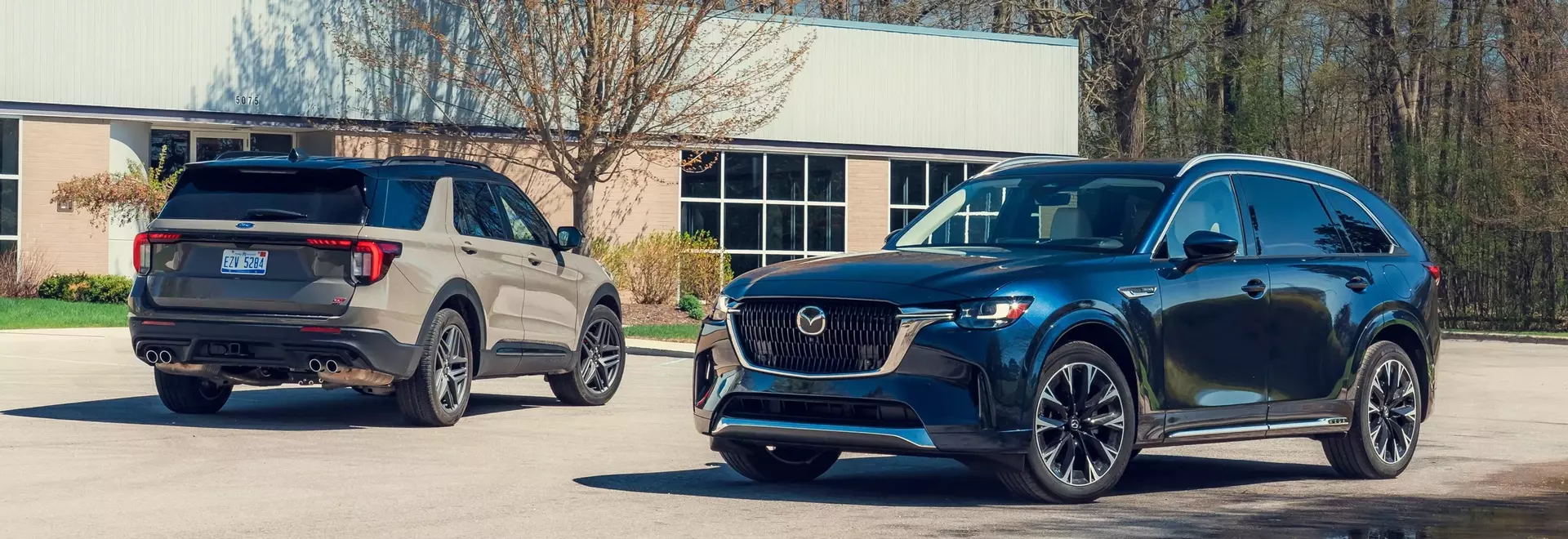 Mid-Size SUV Showdown: Ford Explorer ST vs. Mazda CX-90 Turbo S