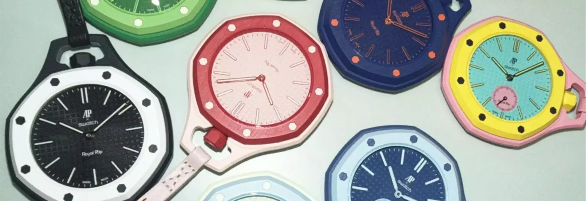 Audemars Piguet and Swatch Unveil Revolutionary Royal Pop Pocket Watch Collection
