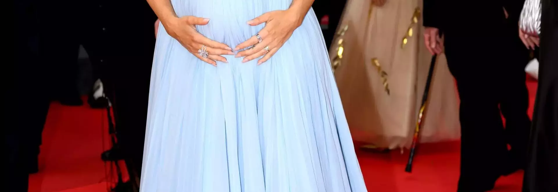 Barbara Palvin's Radiant Maternity Style at Cannes
