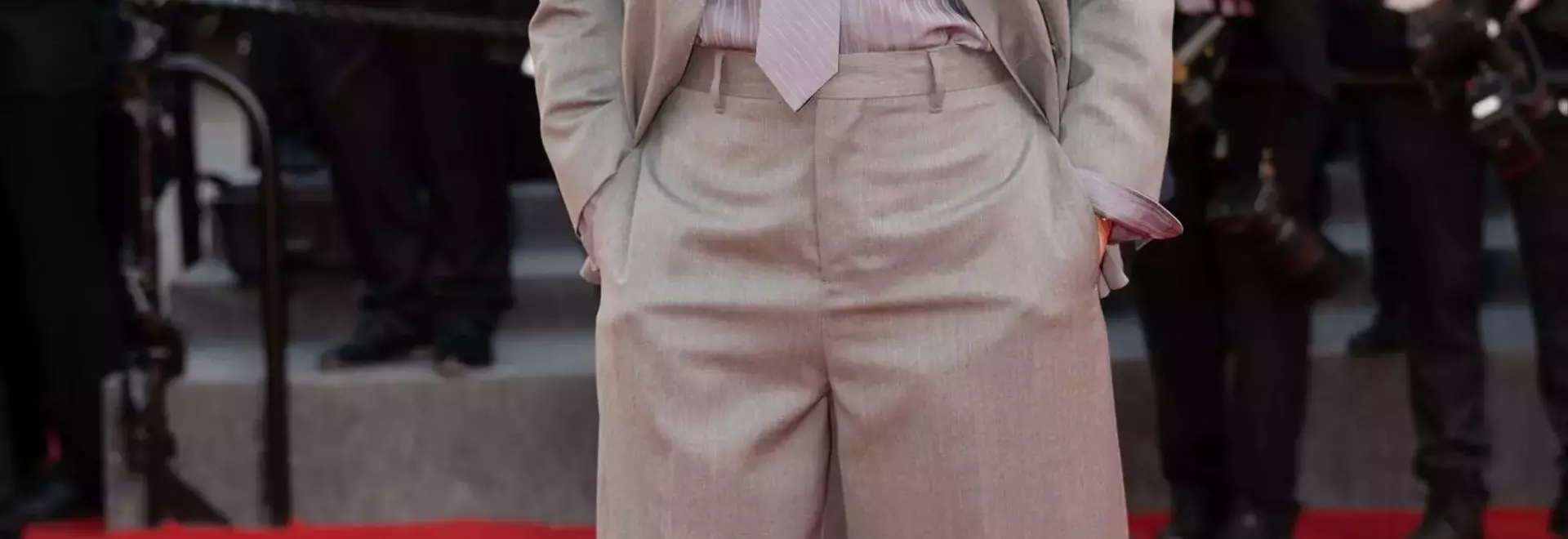 Renate Reinsve Borrows Stellan Skarsgård's Suit, Sparking a New Cannes Trend