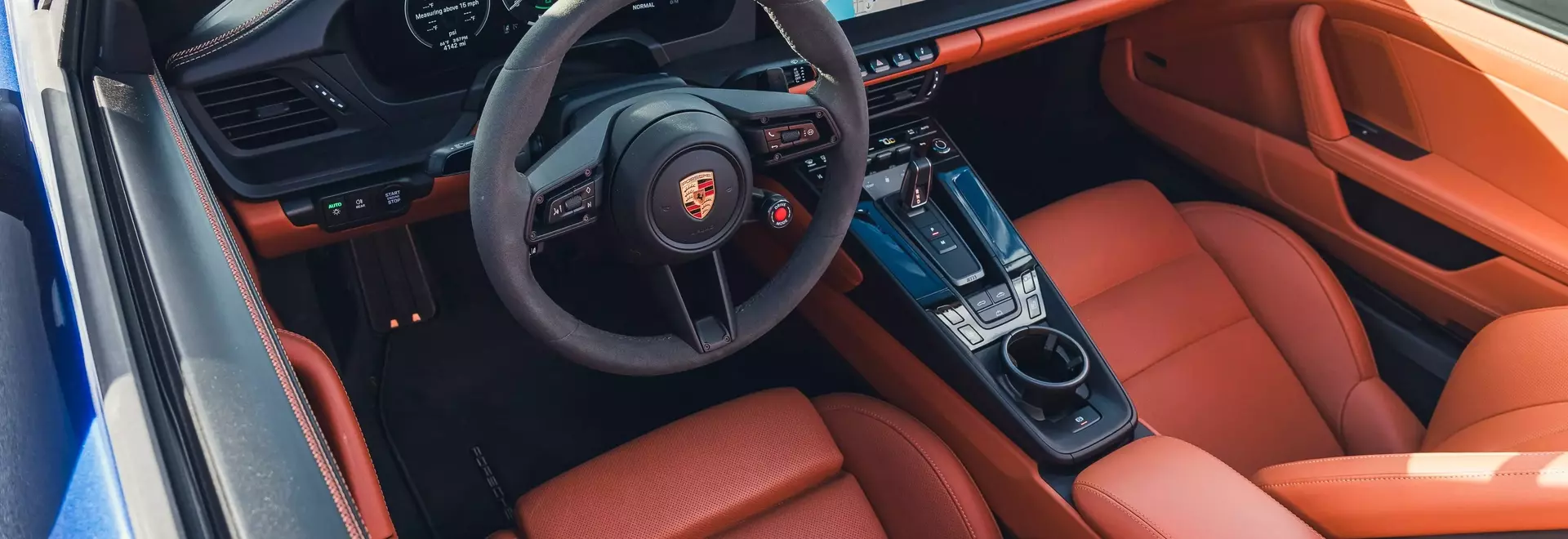 2025 Porsche 911 Carrera 4 GTS Cabriolet Interior Overview