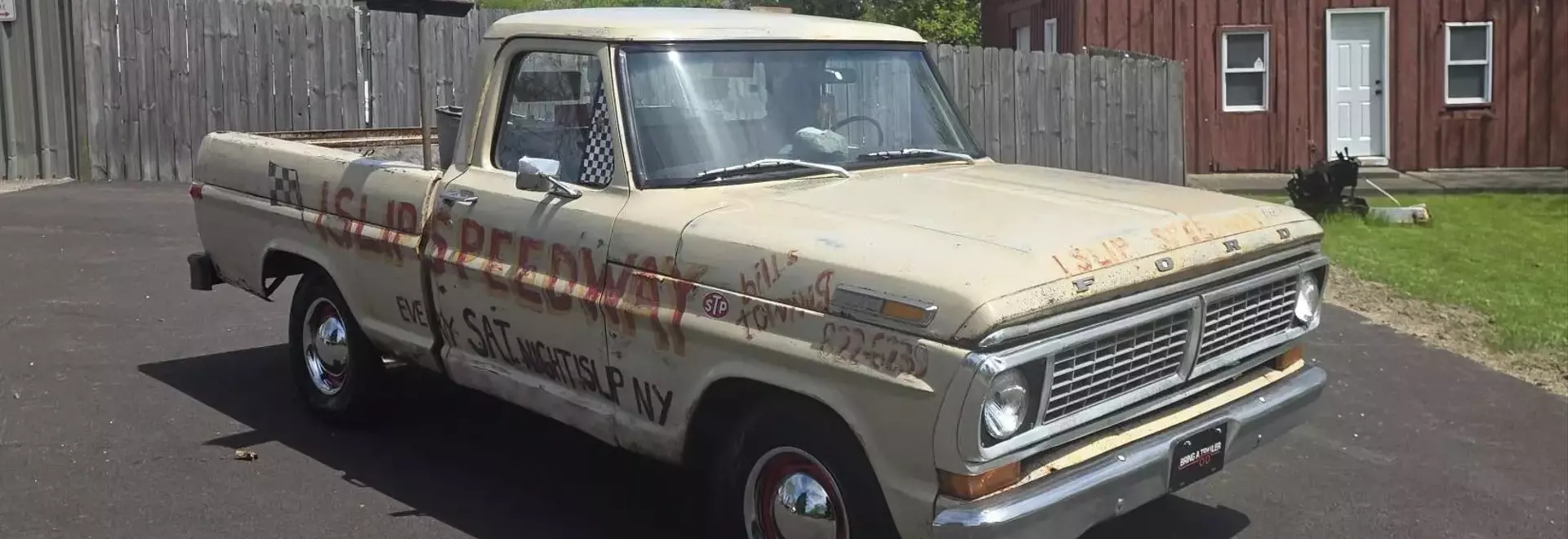 A Storied 1971 Ford F-100: A Relic of Islip Speedway