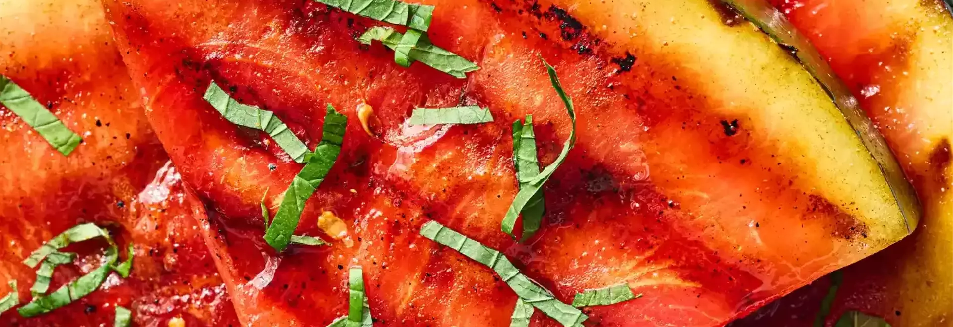 Grilled Watermelon with Honey-Lime-Cayenne Glaze: A Spicy Summer Treat