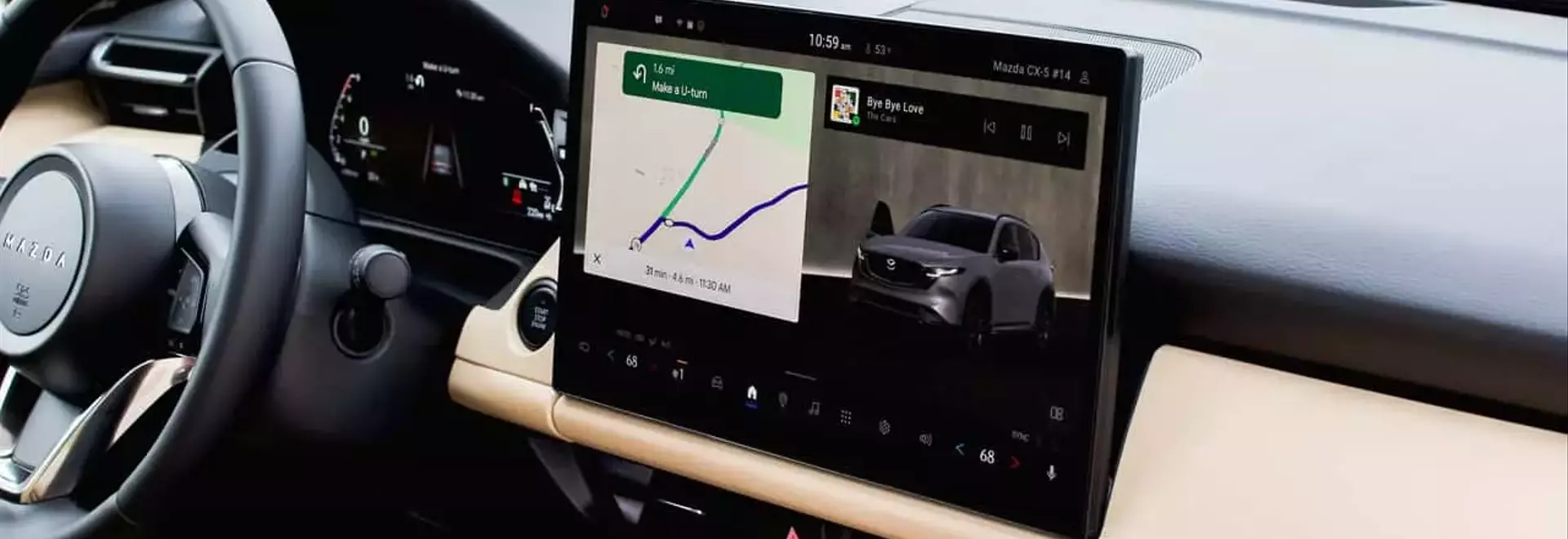 Mazda Defends Large Infotainment Screens in CX-5, Citing Reduced Driver Distraction