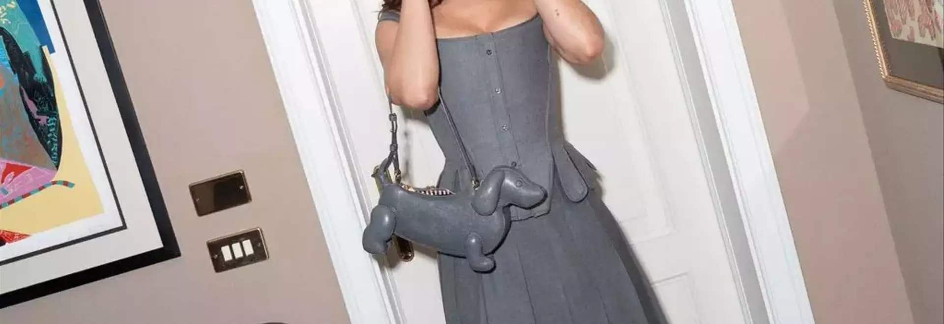 Olivia Cooke's Striking Appearance at Thom Browne's Milan Show
