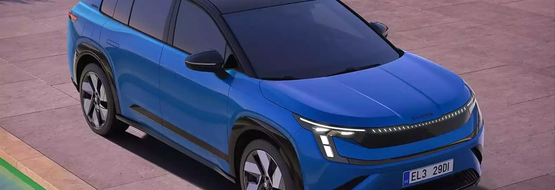 Skoda Unveils New Flagship Electric SUV: The Peaq