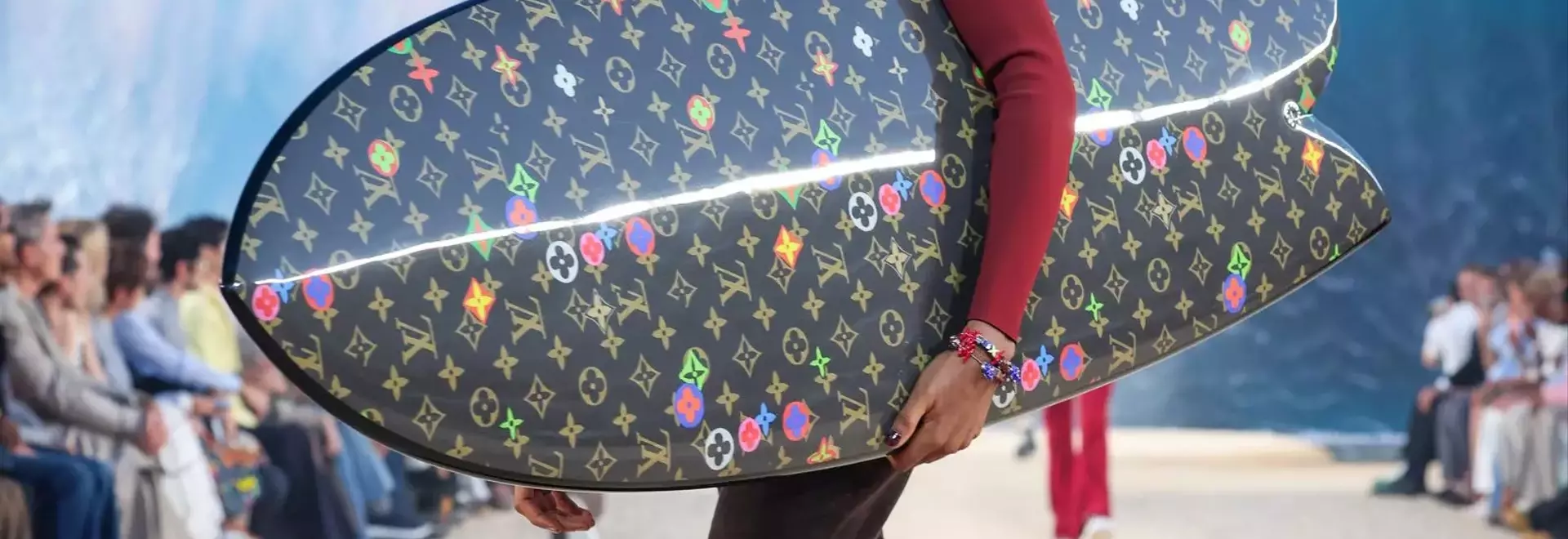 Louis Vuitton's Parisian Beach Show: A Miraculous Mirage in the Heat