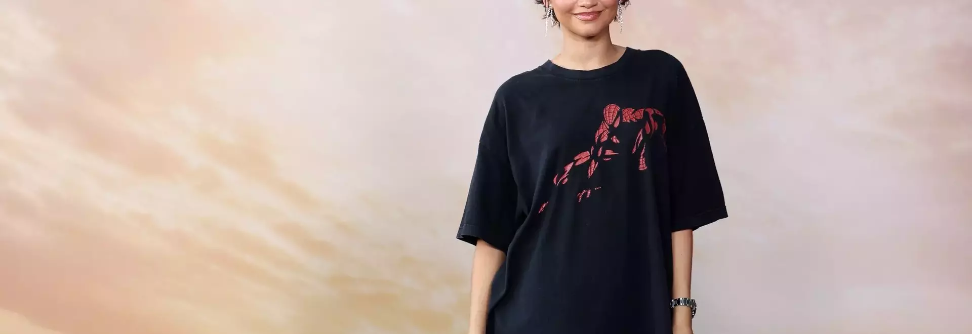 Zendaya's Vintage 'Spider-Man' Shirt Steals Spotlight at Paris Event