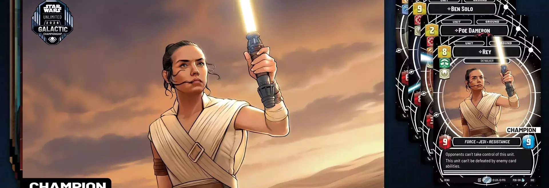 Star Wars: Unlimited Galactic Championship Exclusive Reveals
